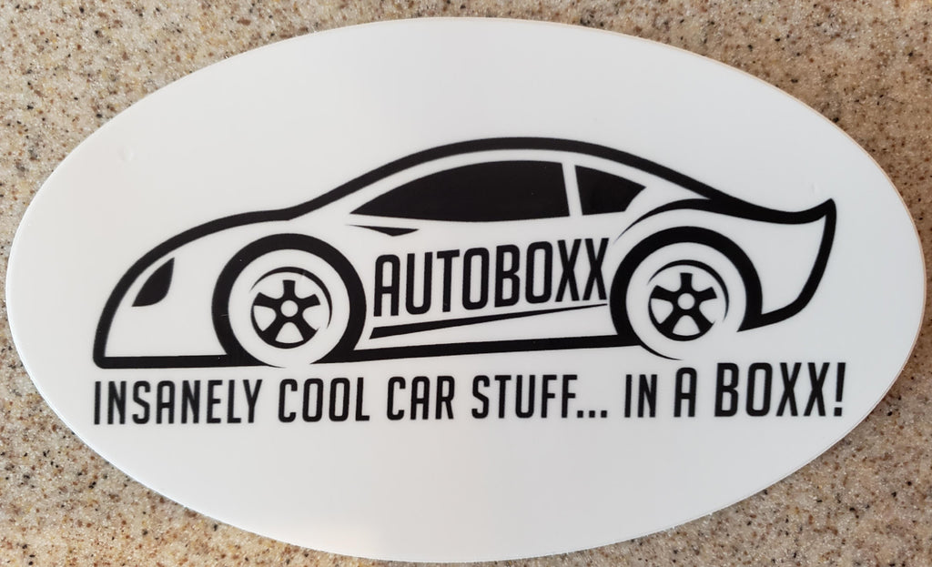 Autoboxx Oval Sticker